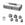 2682-7816-50-25 Hawa  Round Punch Kit Plus Metric w/o bolts For Stainless Steel ø16,5-50,5 (øM16-50)